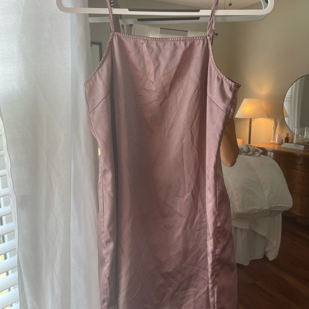 Silky dress